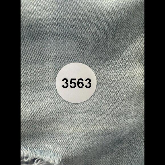 American Eagle Womens Blue Denim Shorts Vintage Hi Rise Festival Size 0 - Picture 13 of 13